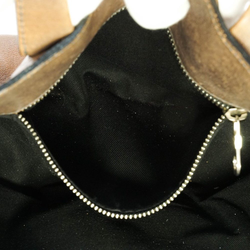 Auth Chloe Hand Bag Brown Leather #20226C56 - Picture 9 of 9